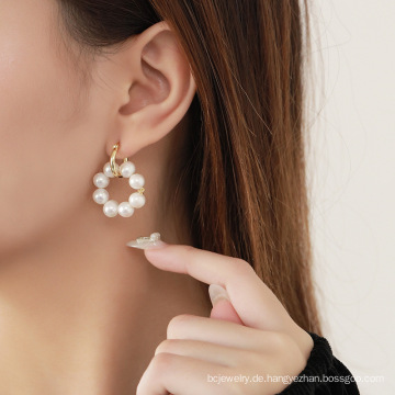 Shangjie Oem Joyas 925 Silberohrring Obst -Stecker Ohrringe Frauen 2021 Perlenohrringe